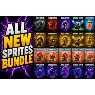 ALL NEW SPRITES BUNDLE