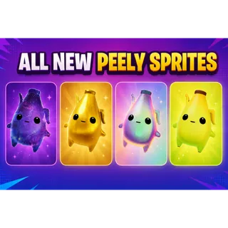 ALL NEW PEELY SPRITES | FORTNITE