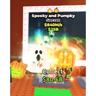 spooky and pumpky