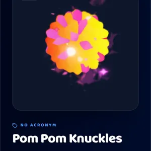 Pom Pom knuckles skin