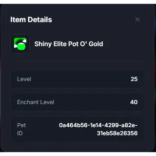 Shiny Elite Pot O' Gold - OG BGS