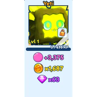 Shiny Mythic Yeti - BGSI