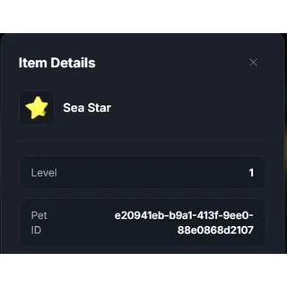 sea star - OG BGS - Clean