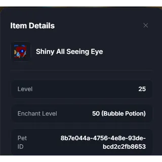 Shiny all seeing eye - OG BGS