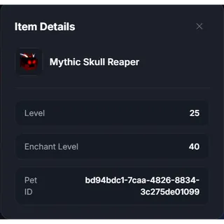 mythic skull reaper - OG BGS