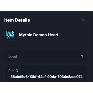 Mythic Demon Heart - OG BGS