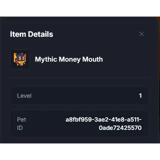 Mythic Money mouth - OG BGS