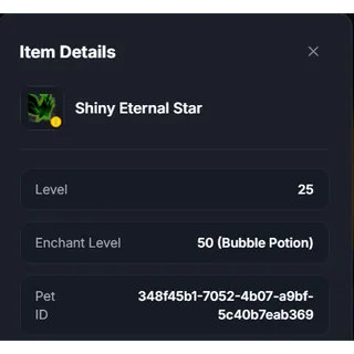 Shiny Eternal Star - OG BGS - Duped