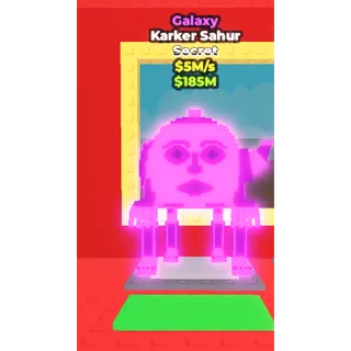 Galaxy Karker Sahur