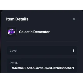 Galactic Dementor - OG BGS