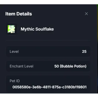 Mythic Soulflake - OG BGS