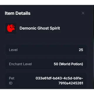 Angelic Ghost + 3x Demonic ghost