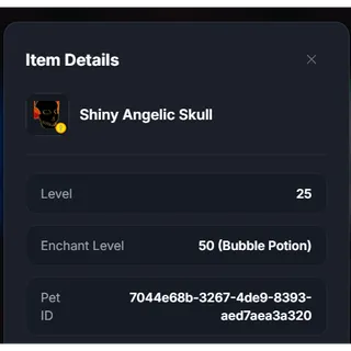 Shiny Angelic Skull - OG BGS - Duped