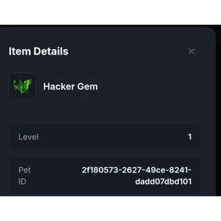 Hacker gem - OG BGS - clean