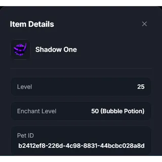 Shadow One - OG BGS