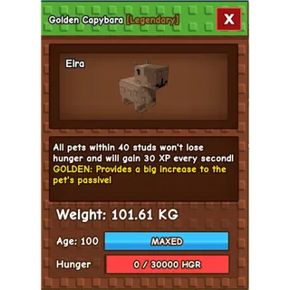 Roblox-101KG+ golden cappy