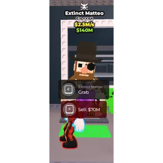 Steal a brain rot- Extinct matteo