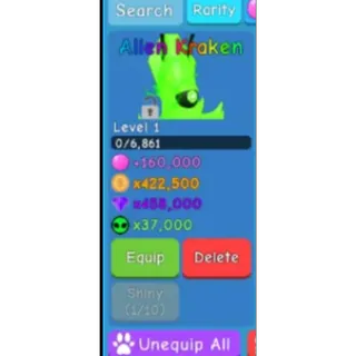 Alien kraken - OG BGS - clean 