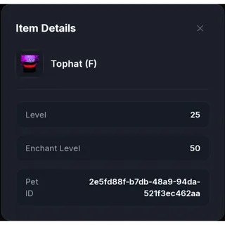 Tophat (F) - OG BGS - Duped