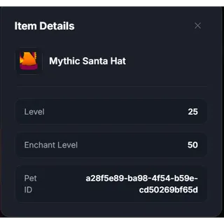 Mythic Santa hat - OG BGS