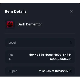 Dark dementor - OG BGS - clean