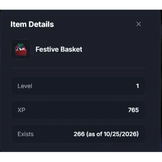 Festive basket - BGSI