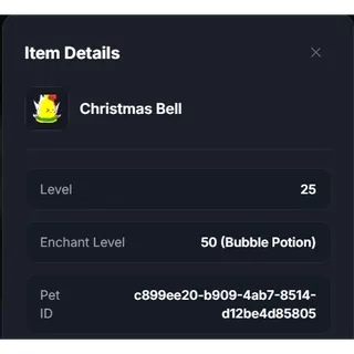 Christmas Bell - OG BGS - All Clean