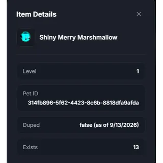 Shiny merry marsh - OG BGS
