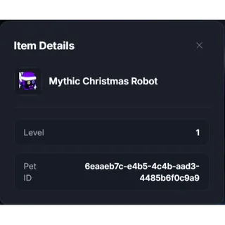 M Christmas Robot - OG BGS - Duped