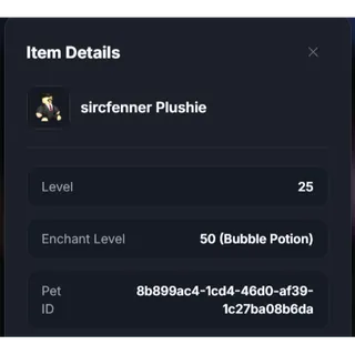 Sirfenner Plushie - OG BGS - Clean
