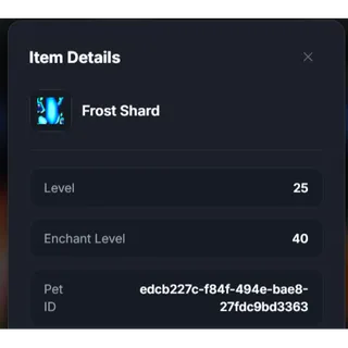Frost Shard - OG BGS - Clean