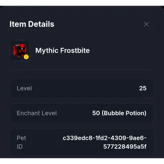 Mythic frostbite - OG BGS - duped
