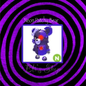 Neon Patchy Bear