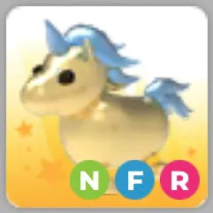 FR Neon Golden Unicorn