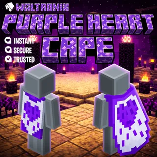 Purple Heart Minecraft Cape - Activation Code (GLOBAL)