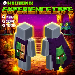 Minecraft: Experience Cape - Rare Code  - Fast And Easy Delivery