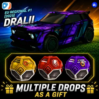 【💜 44 Drops 💜】• Sky Blue Affluenter • Jynxzi Rewards • On Your Own Account • Any Platform • Rocket League Twitch Drops