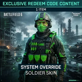 Battlefield 6: System Override Soldier Skin - EA - KEY