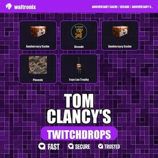 Tom Clancy's The Division 2 Twitch Drops - The Div2 10th Anniversary