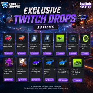 🟥 RLCS FULL Boston Major Drops🟥✅ 13/13 Items AUTO DELIVERY 🟥
