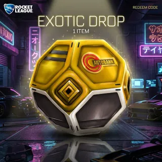 Rocket League: 10 Exotic Drops - Redeem Codes - Easy And Fast