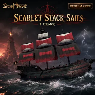 Sea Of Thieves Code | Scarlet Stack Sails ☑️ Pringles ☑️ AUTODELIVERY ✅❤️☑️