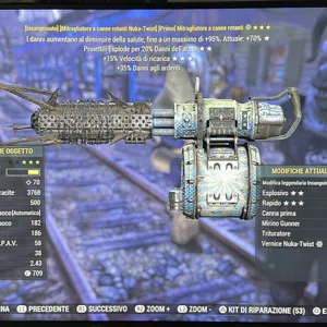 Weapon | minigun BE15FR