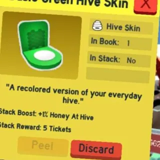 Basic Green Hive Skin