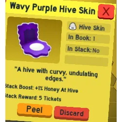Wavy Purple Hive