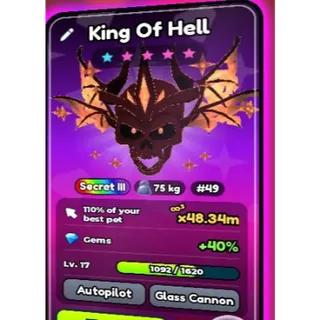 king of hell | tap simulator