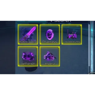 Hollow set + Hollow Sword | JUJUTSU 
