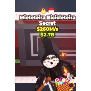 Mieteteira Bicicleteira 260M/s