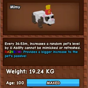 Rainbow French Fry Ferret