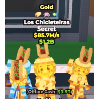 Gold Los Chicleteiras 85M/s